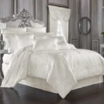 Bianco White 4-Piece Comforter Set By J Queen
