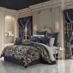 Caruso Blue 4-Piece Comforter Set