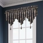Glimmerstone Indigo Ascot Window Valance