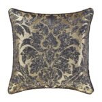 Glimmerstone Indigo Square Decorative Throw Pillow 20" x 20"