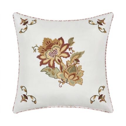 Janessa Spice Square Decorative Throw Pillow 16" x 16"