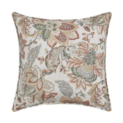 Janessa Spice Square Decorative Throw Pillow 18" x 18"