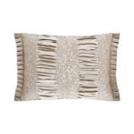LaScala Gold Boudoir Decorative Throw Pillow 21" x 15" By J Queen