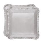 LaScala Silver Euro Sham - Final Sale