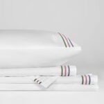 Savannah White 4 Piece Sheet Set