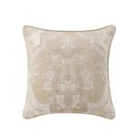 Sondra Gold Square Decorative Throw Pillow 20" x 20"