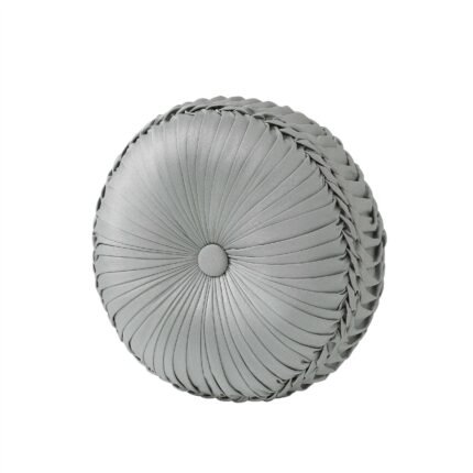 Sondra Spa Tufted Round Decorative Throw Pillow 15" x 15"