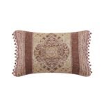 Weston Terracotta Boudoir Decorative Throw Pillow 21" x 15"